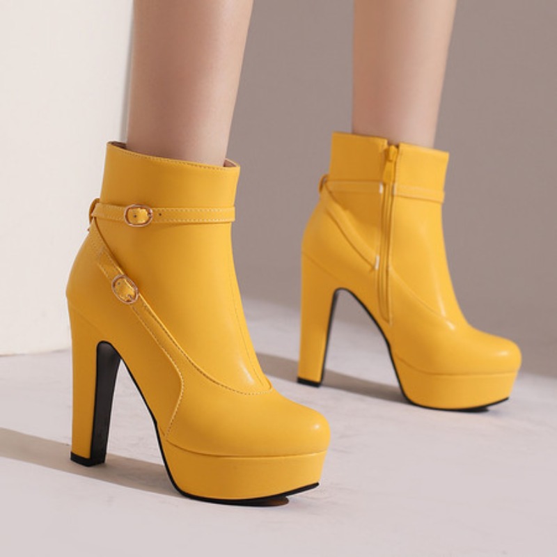 Ethnic Fashion For Women - Moda Platform Botları Kadın Seksi Perçinli