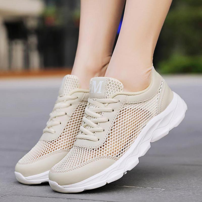 Ethnic Fashion Online Shopping - Yaz Nefes Spor Ayakkabı Kadın Örgü