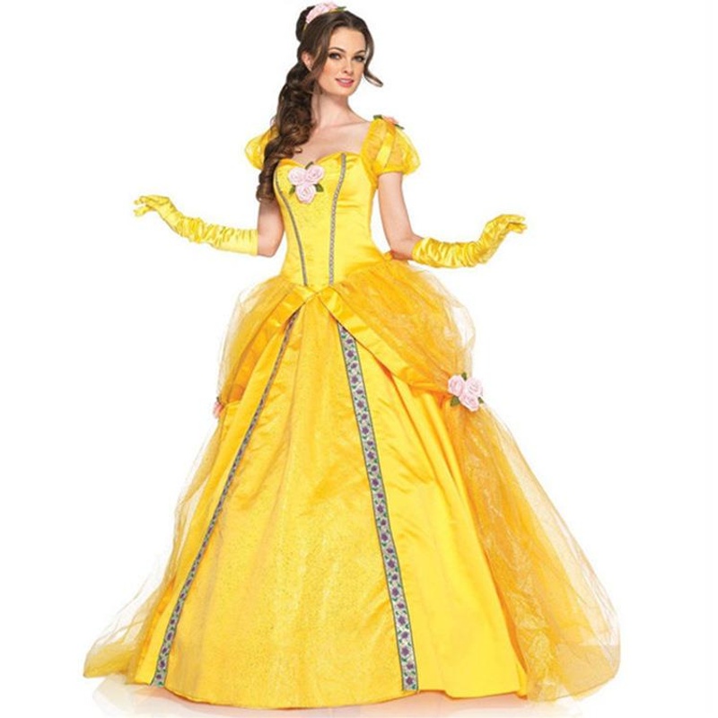 Ethnic Wear In Fashion - Yetişkin Cadılar Bayramı Prenses Elbisesi Cosplay