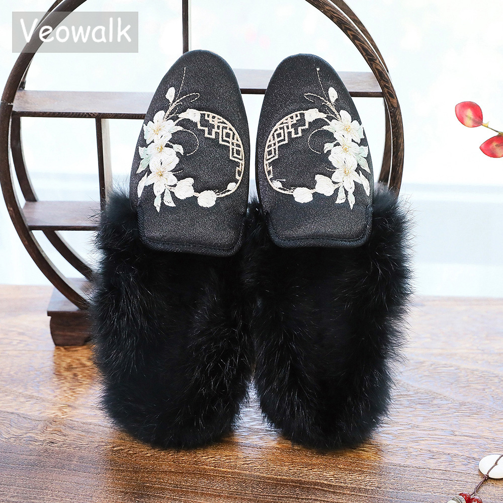 Ethnic Fashion Walk - Veowalk Kış Sıcak Kabarık Kadın Moda