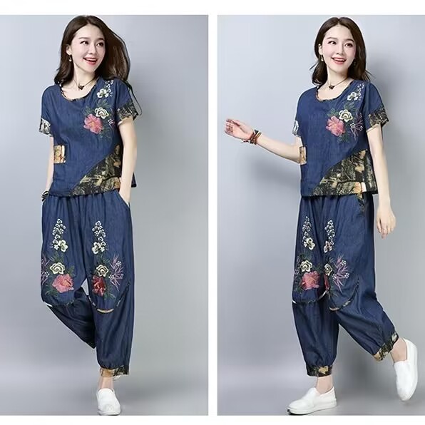 Ethnic Wear In Fashion - Etnik Tarz Büyük Beden Kadın Takımı