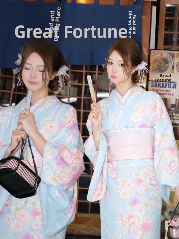 Ethnic Fashion Girls - Yeni Vintage Japon Geleneksel Kimono Fotoğrafçılık