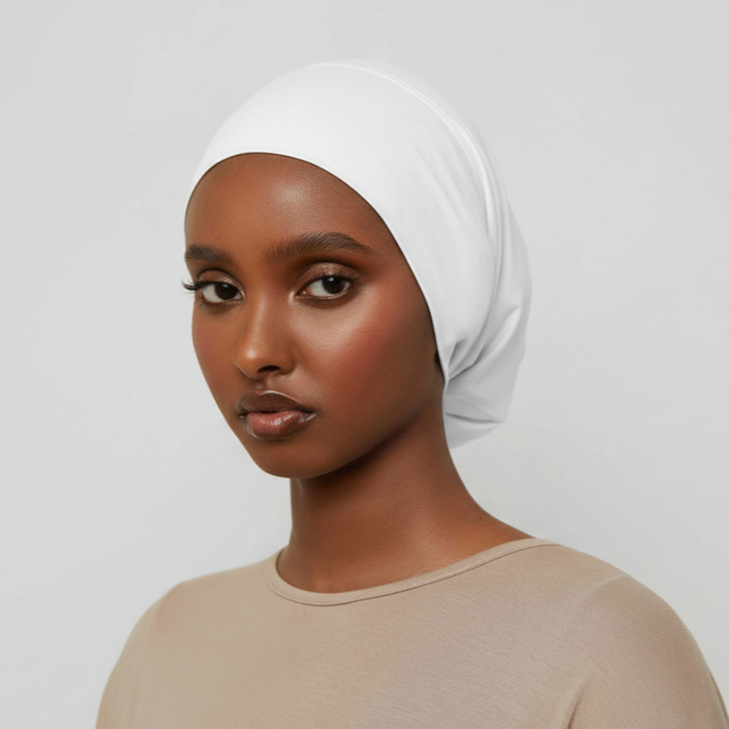 Ethnic Fashion Girls - Düz renk türban etnik tarzı elastik