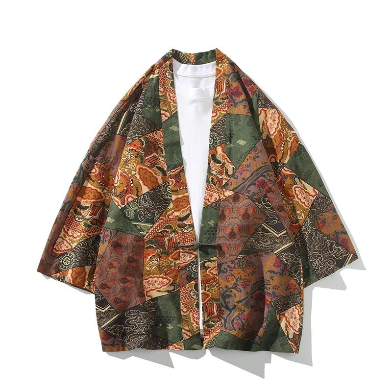 Ethnic Fashion For Women - Etnik Tarzı Baskı Yukata Erkek Kadın