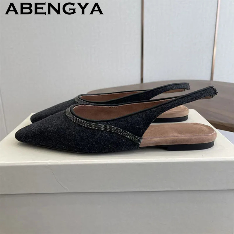 Sivri Burun Düz Topuk Sandalet - Ethnic Fashion Walk incelemesi ve fiyatı
