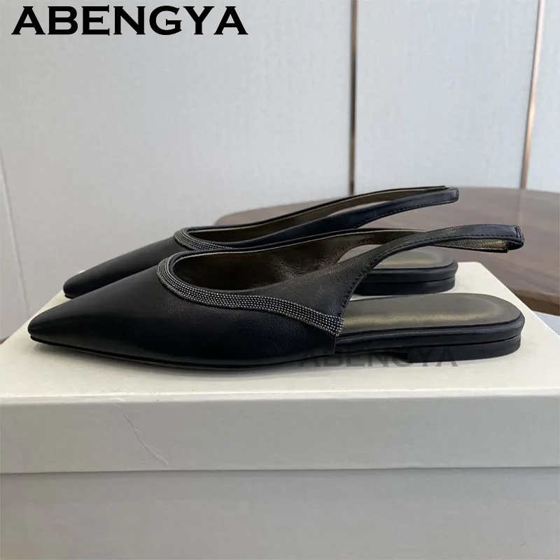 Sivri Burun Düz Topuk Sandalet - Ethnic Fashion Walk incelemesi ve fiyatı