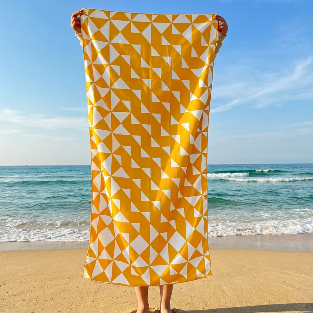 Turuncu Mavi İkat Baskılı Plaj - Ikat Woven Fabric incelemesi ve fiyatı