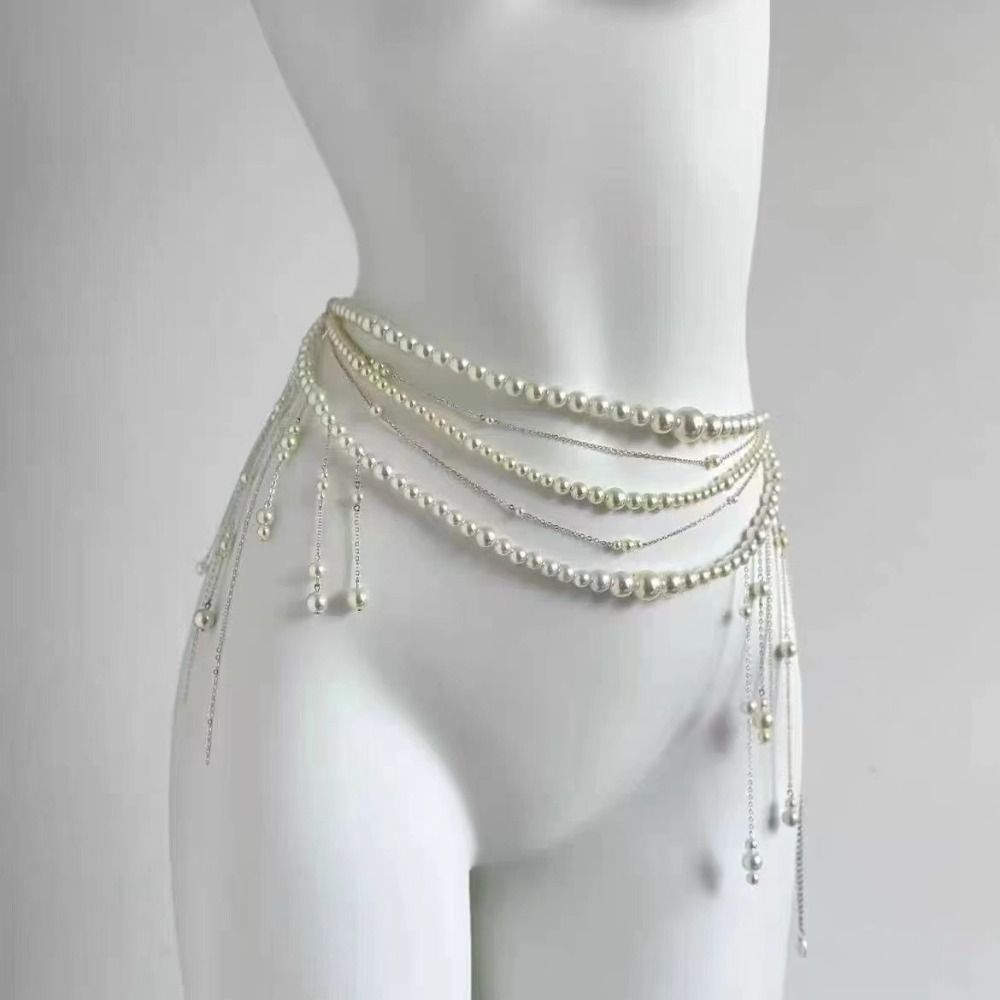 Moda Zarif İnci Bel Zincirleri - Ethnic Fashion Accessories incelemesi ve fiyatı